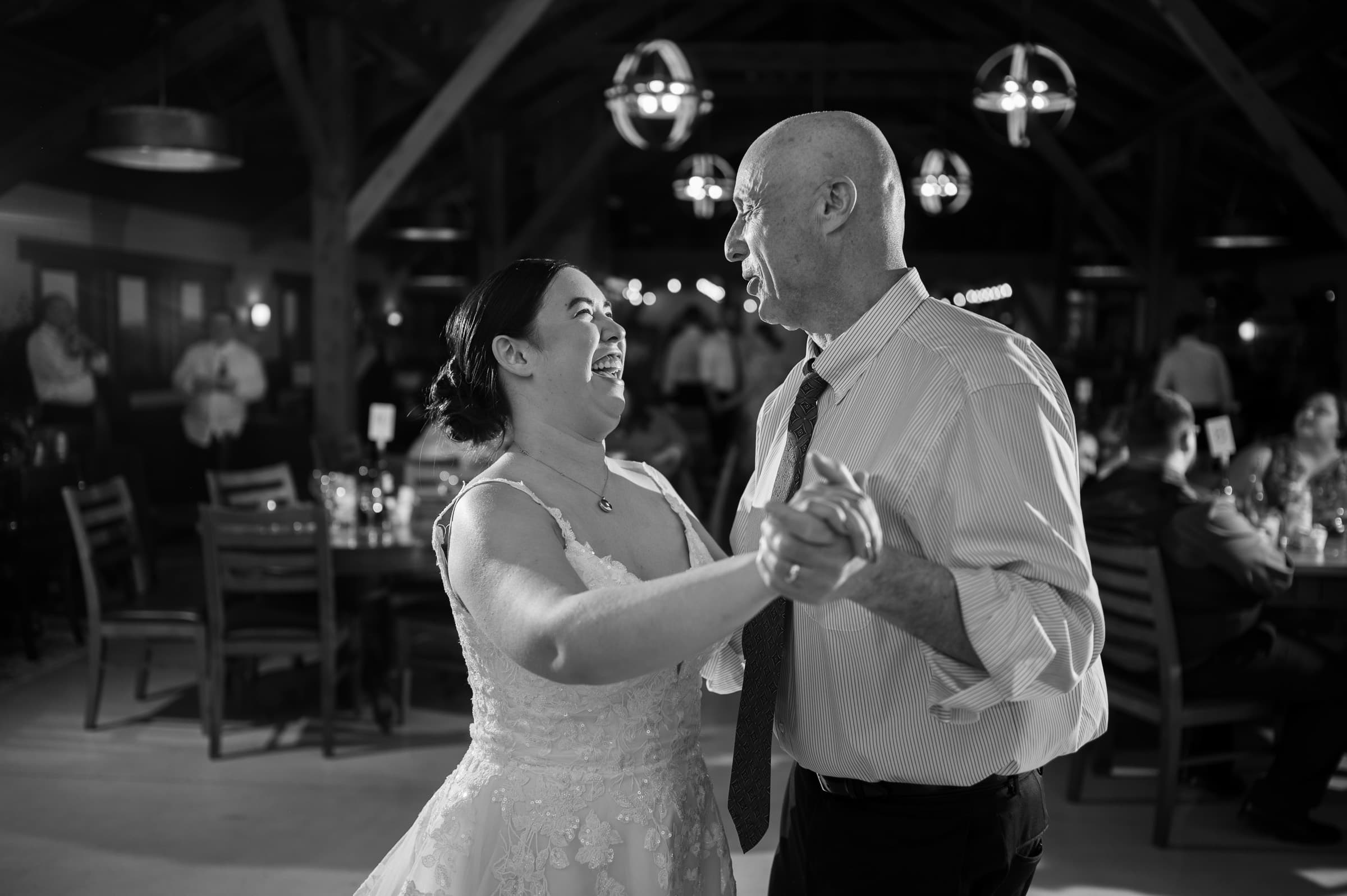 Dancing at Arrowhead Spring Vineyards in Lockport, NY | Buffalo Wedding Photography