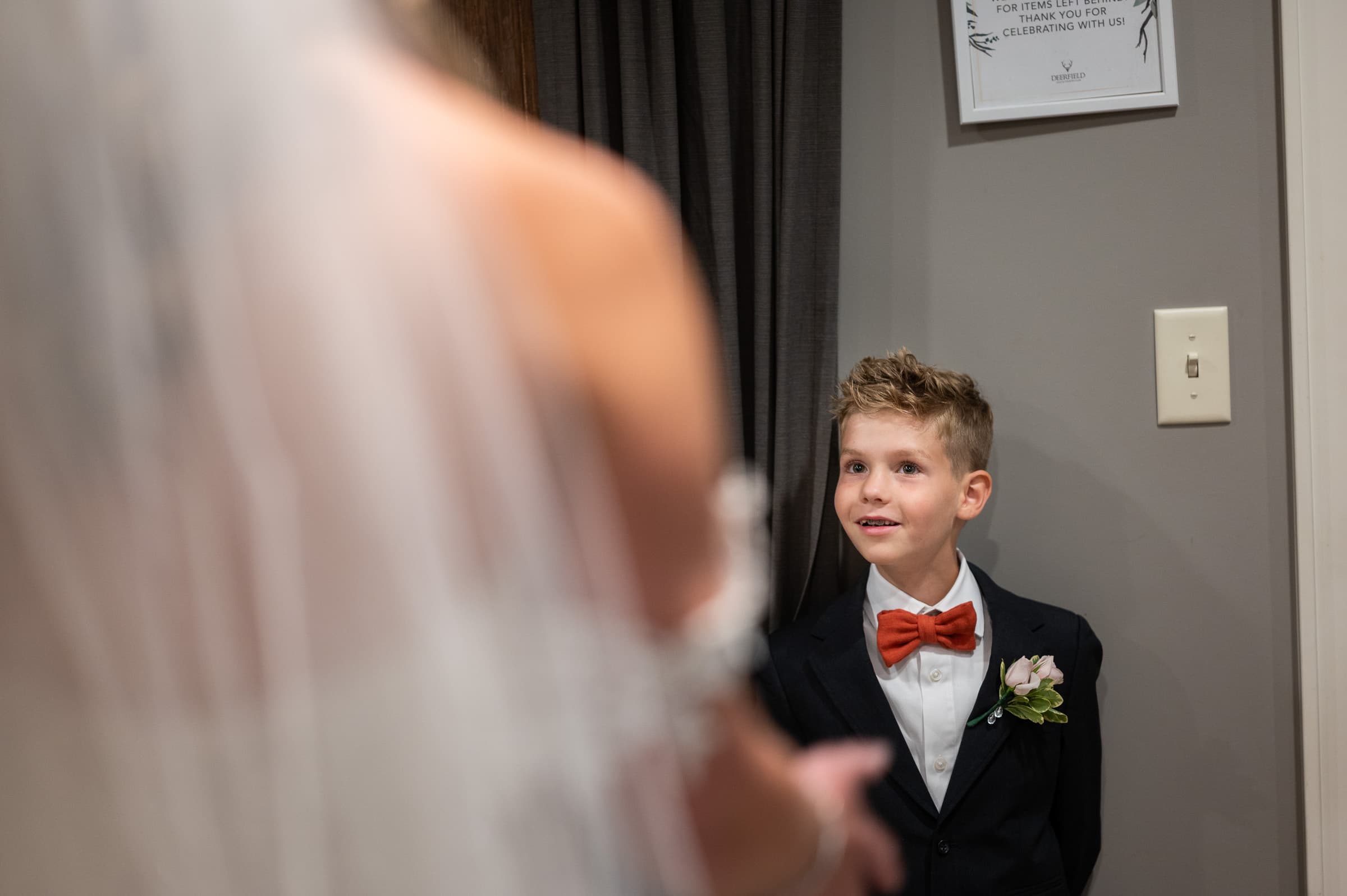 Cute Kid at Deerfield Country Club in Hilton, NY | Western New York Wedding Photography