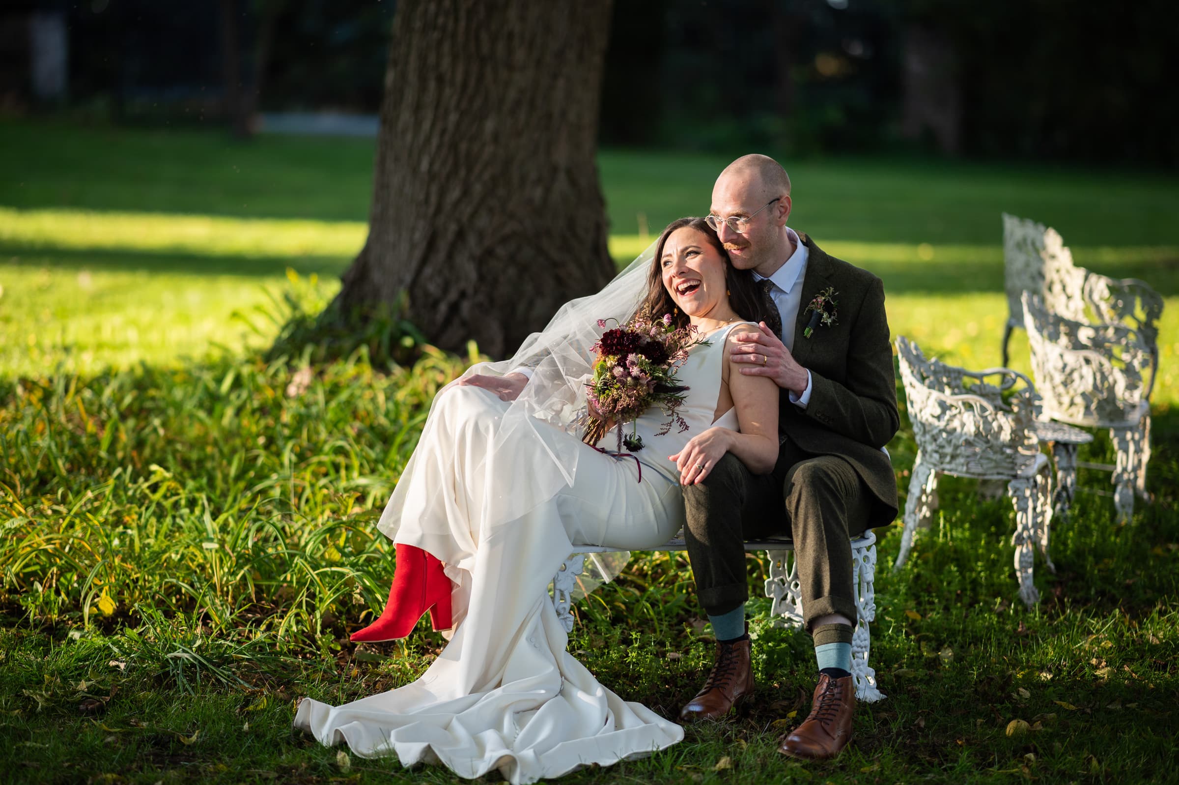 Couple at Maison Albion in Albion, NY | Western New York Wedding Photography