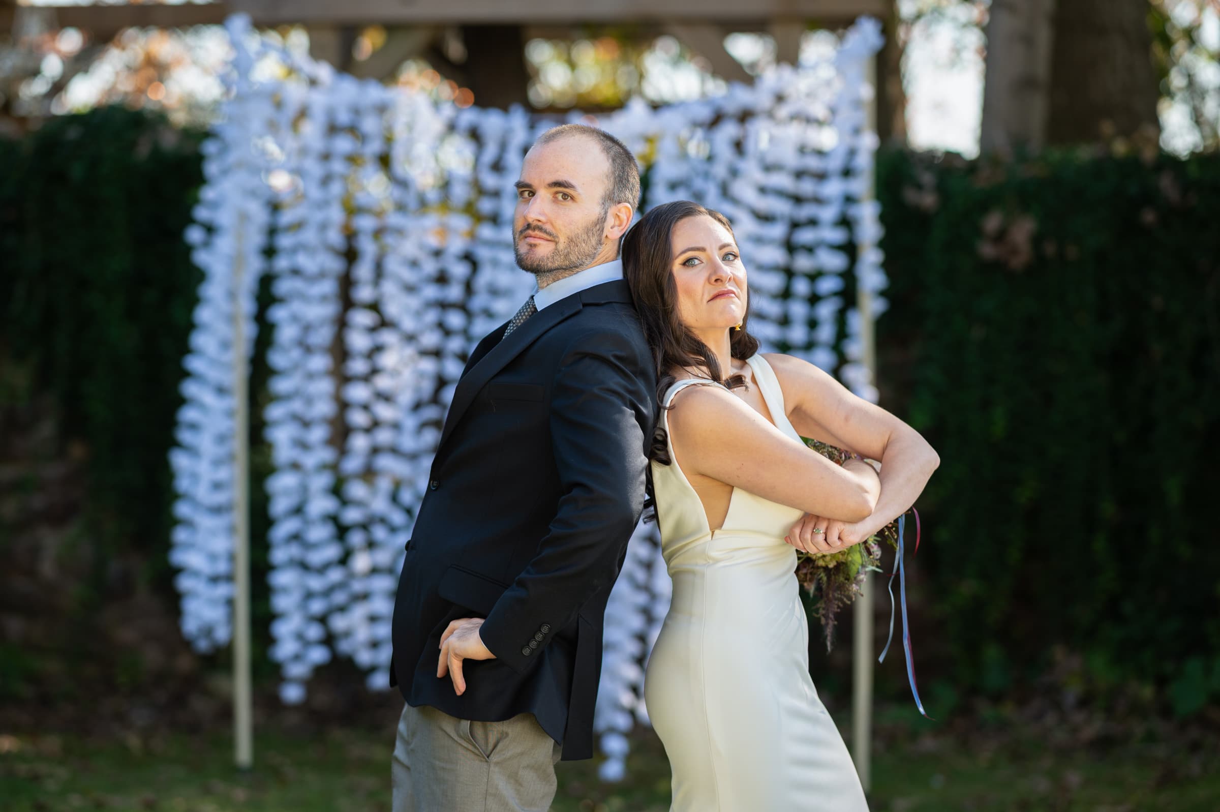 This is the power duo for most weddings. Andy and Carly. Feel the power.